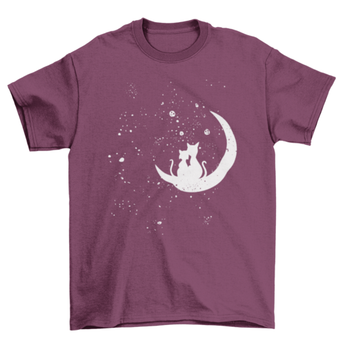 Cat Moon Love T-shirt